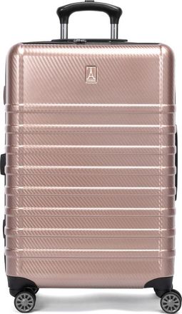 Travelpro Rollmaster Lite 24-Inch Expandable Hardside Spinner Luggage in Rose Carbon Fiber at Nordstrom Rack