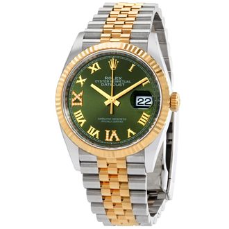 Rolex Pre-owned Rolex Datejust Automatic Mens Watch 126233GNRDJ