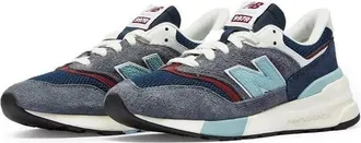New Balance 997R Sneakers Mens Gray Suede Lace Up Lifestyle Shoes HTAT1638