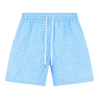 Fedeli Beachwear, male, Blue, Size: 2XL Beach Shorts