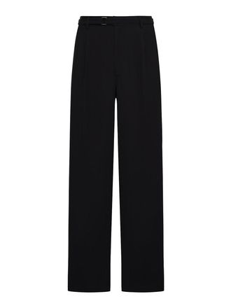 Giorgio Armani Cupro Asv Natt Single Flated Pants