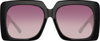 Linda Farrow SIERRA LFL1346 C2 Womens Sunglasses Gold Size 61
