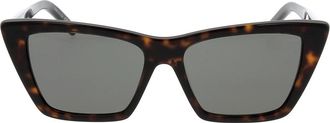 Saint Laurent Zonnebril - unisex - Zonnebrillen - Bruin - ONE Size - Nylon - Accessoires