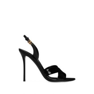 Dolce & Gabbana Sandalias Keira - Shoes - Mujer - Negro - 39 1/2 EU
