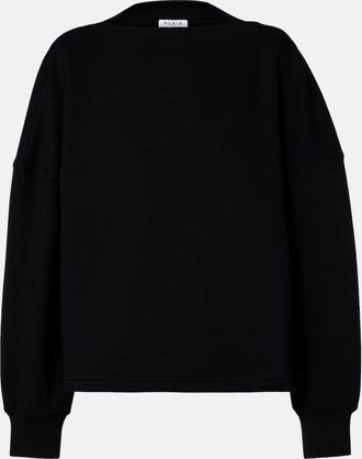 Alaia Ala&iuml;a Cotton jersey sweatshirt