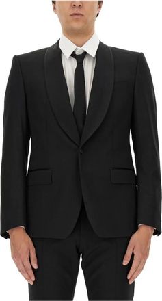 Dolce & Gabbana Giacca Sartoriale - Heren - Blazers - Zwart - M - Jassen