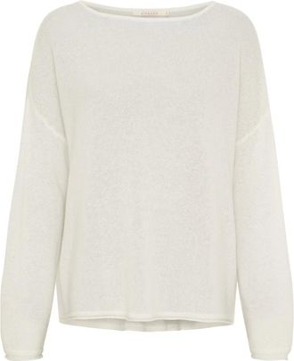 BTF-CPH Btfcph - Mira Pure Cashmere Pullover - Dames - Truien - Wit - Maat: XL Kasjmier