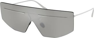 Prada PR B55S 1BC60N 40mm Unisex Shield Sunglasses