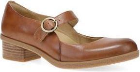 Dansko Deirdra Waterproof Mary Jane Pump in Tan Waterproof Burnished at Nordstrom Rack, Size 11.5-12Us / 42Eu