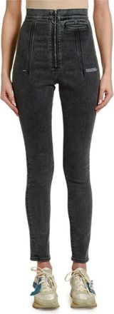 Off-white Off-White Ring-Zip Skinny Jeans. Size XS