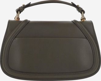 Gucci Womens Small Blondie Bag Military Green Calf Skin Shoulder