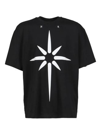 Kusikohc graphic-print T-shirt - Black