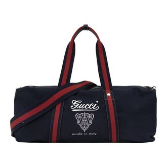 Gucci Weekend Bags, unisex, Blue, Size: ONE SIZE Travel Bag
