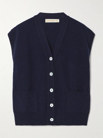 &Daughter Gilet In Lana Wexford - Blu