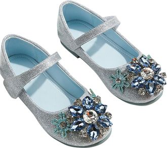 Generic Girls Sneakers Princess Shoes Comfortable Soft Little Girls Flat Single Shoes Fashion Womens Shoes Little Girl Soft Bottoming Single Shoes Big Girls R