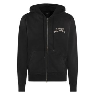 Amiri Hollywood-embellished Zip-up Hoodie