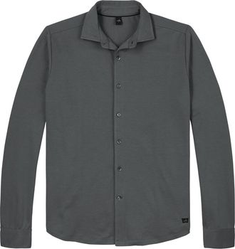 Wahts Mens Shirts, Tech Piqué Shirt Anthracite / XXL