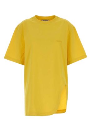 The Attico Yellow Cotton Oversize T Shirt