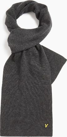 Lyle & Scott Lyle And Scott Mens Ribbed Scarf - Grey - Size: ONE size
