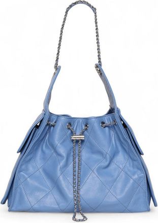 Walter Baker Valeria Quilted Bucket Bag in Aqua Rush at Nordstrom
