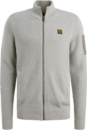 PME Legend Cardigan - Heren - Vesten - Grijs - 2XL - Truien & Vesten