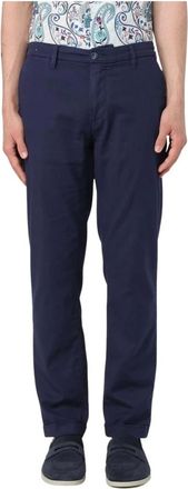 Re-hash Broeken, Heren, Blauw, W32, Heren Beige Chinos Broek Casual