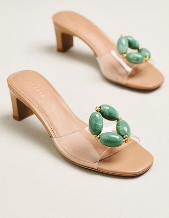 Cecelia New York Jessy Beaded Mules