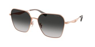 Coach HC7168 CW189 93313C Womens Sunglasses Gold Size 58