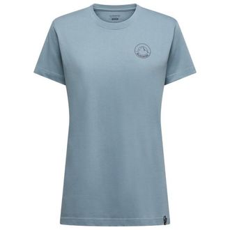La Sportiva Circle Logo T-Shirt T-Shirt f&uuml;r Damen | grau/t&uuml;rkis