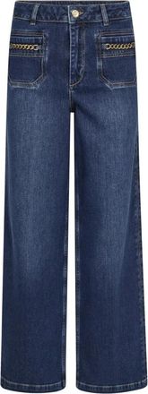 Mos Mosh MOS Mosh, Dames, Jeans, Blauw, Maat: W25 Denim