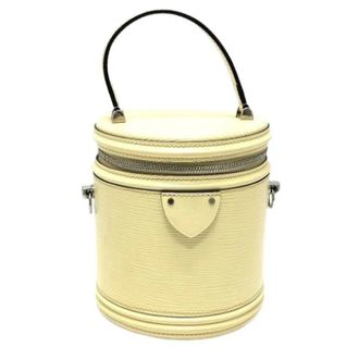Louis Vuitton Pre-owned Vanity Bag - Dames - Pre-owned - Geel - Maat: ONE Size Leer