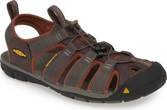 Keen Clearwater CNX Sandal in Raven/tortoise Shell at Nordstrom Rack, Size 10.5
