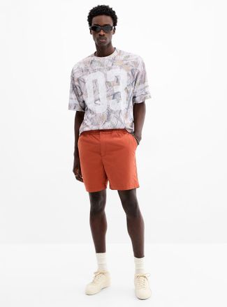 Djab Mens Washed recycled cotton deck short