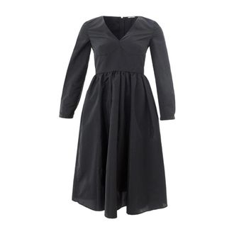 Lardini Luxe Zwart Pak Blazer Set - Dames - Casual kleedjes - Zwart - S - Polyester - Kleedjes