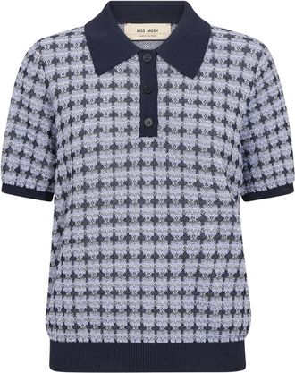 Mos Mosh Gebreide kleding - Dames - Polos - Paars - L - Tops