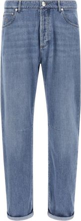 Brunello Cucinelli Hombre, Vaqueros, Azul, Talla: XL