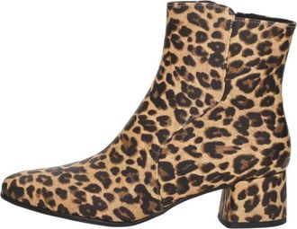 Marco Tozzi Enkellaarsjes Hak - Dames - Laarzen met Hak - Veelkleurig - 41 EU - Schoenen