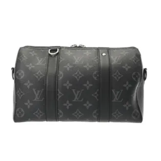 Louis Vuitton Black Gray Monogram Eclipse Monogram Eclipse Shoulder Bag (Pre-Owned)