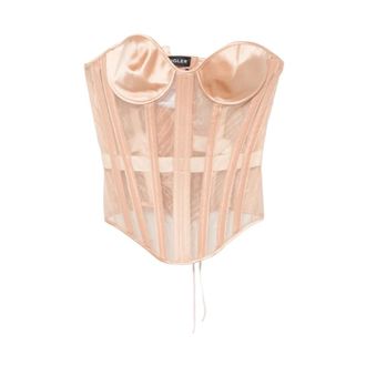 MUGLER Donna, Top, Beige, M, new