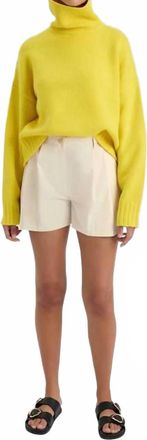 Solid & Striped Womens Sofia Richie Grainge The Oceane Short In Cream