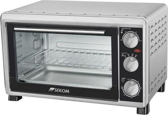 No Brand Horno Tostador Sekom Sgfr 23vs 23 L 1500 W Negro Plata