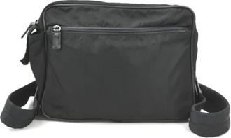 Prada Pre-owned Nylon prada-bags - Dames - Vintage Schoudertas - Zwart - ONE Size - Nylon - Vintage