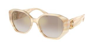 Ralph Lauren RL8220 THE JULIETTE 61766E Womens Sunglasses Brown Size 54