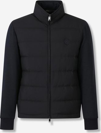 Brioni Padded Knit Jacket