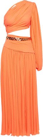 Bronx and Banco Abito lungo Jafari monospalla - Arancione