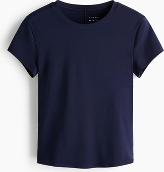 H&M Sportshirt mit DryMove - Navy Blue