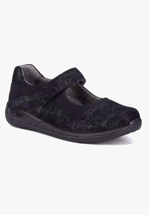 Drew Womens Trust Shoe In Black/silver Leather