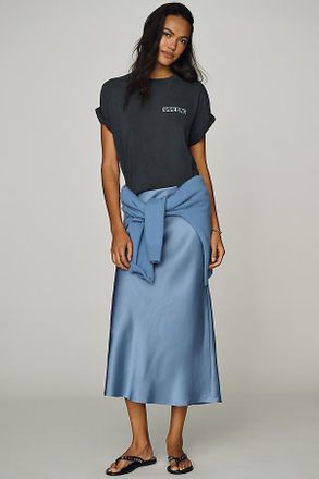 Anine Bing Bar Silk Skirt