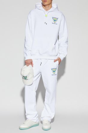 Casablanca Sweatpants With Logo, Mens, White