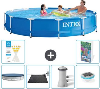 Intex Piscina Con Estructura Redonda - 366x76 Cm - 7-piezas S154